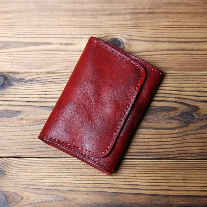 Men's Full-Grain Leather Wallet – Bison Ridge