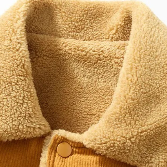 Men's Sherpa Lined Corduroy Jacket
