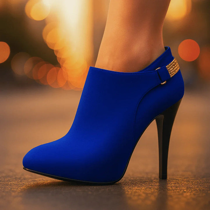 Women's Velvet Ankle Boots – Orthopedic Cushioned Support