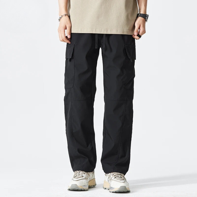 Men's Cargo Pants – Relaxed Fit Stretch Cotton