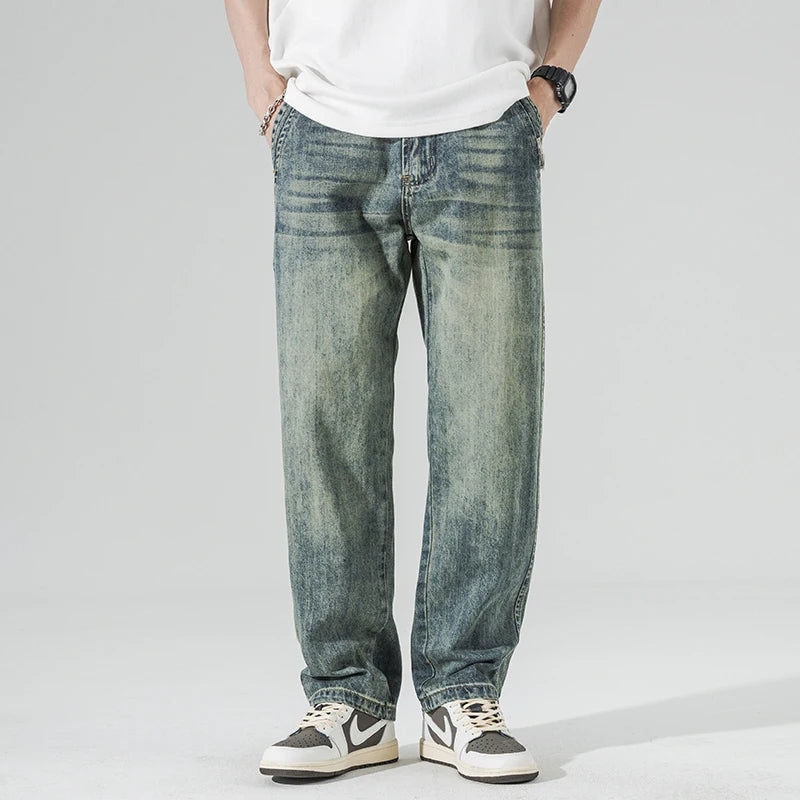 Men's Classic Fit Denim Jeans for Everyday Style