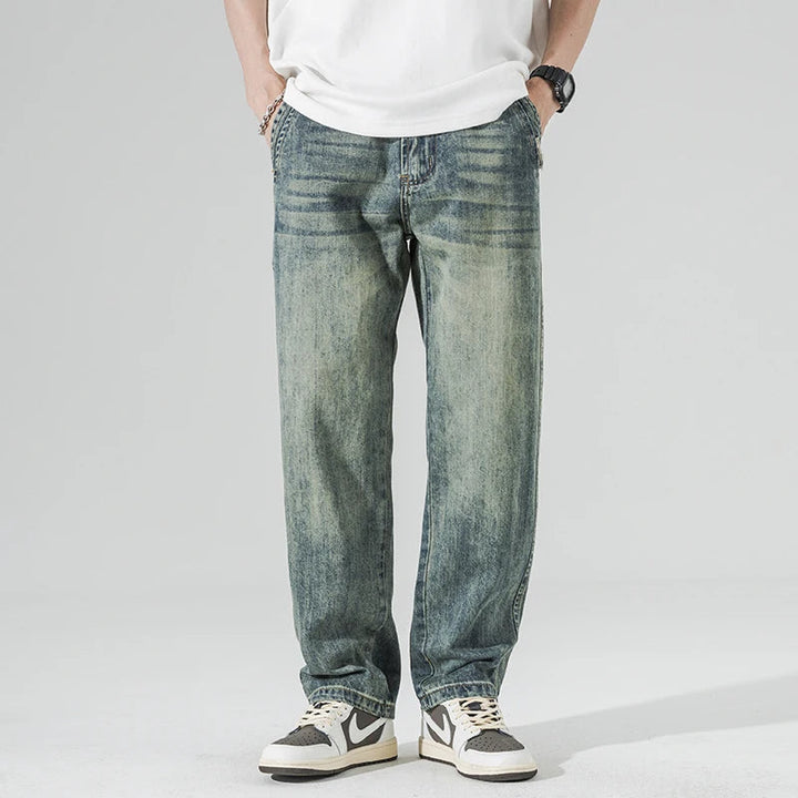 Men's Classic Fit Denim Jeans for Everyday Style