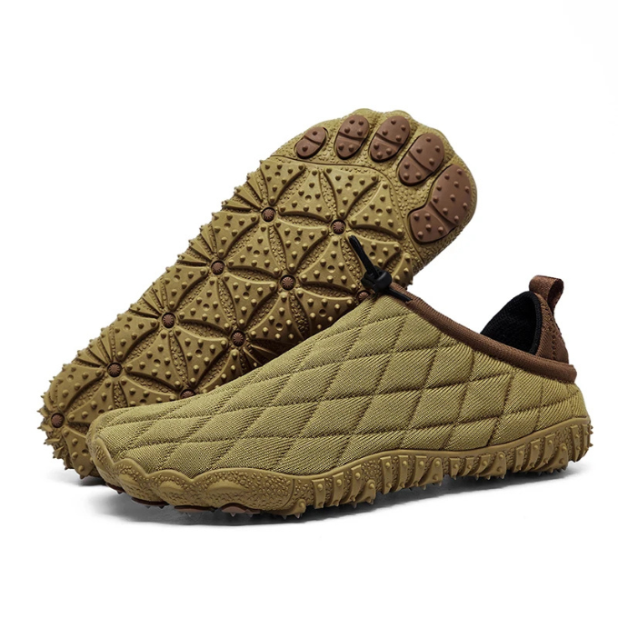 Men’s Quilted Walking Shoes – Lightweight & Warm