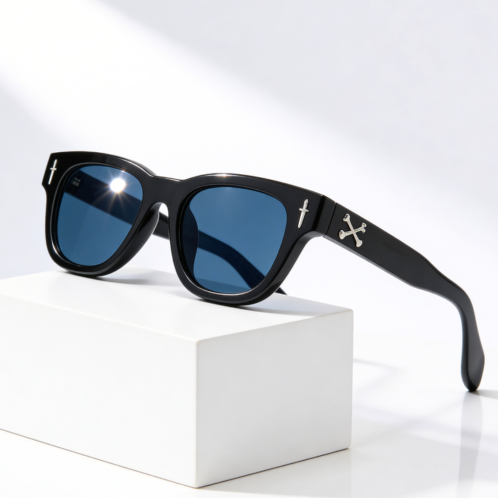Men's Lexon Cross Sunglasses – Retro UV400 Shades