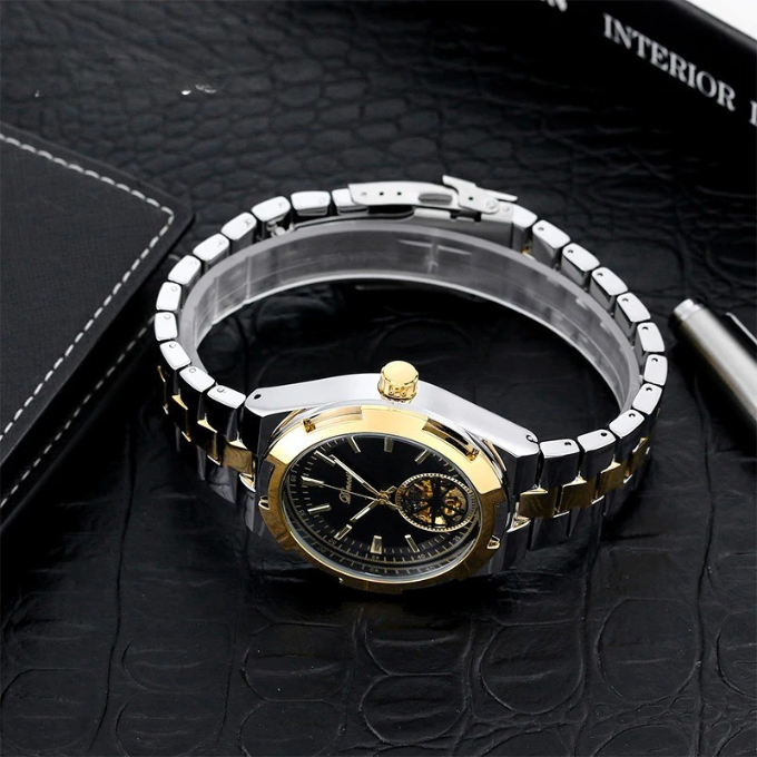 Men's Automatic Skeleton Watch – Monarch