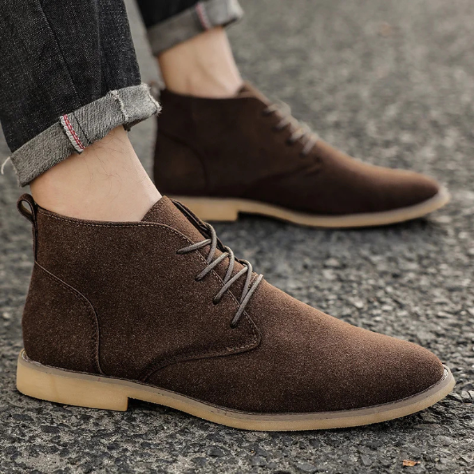 Men's Soft Suede Chukka Boots