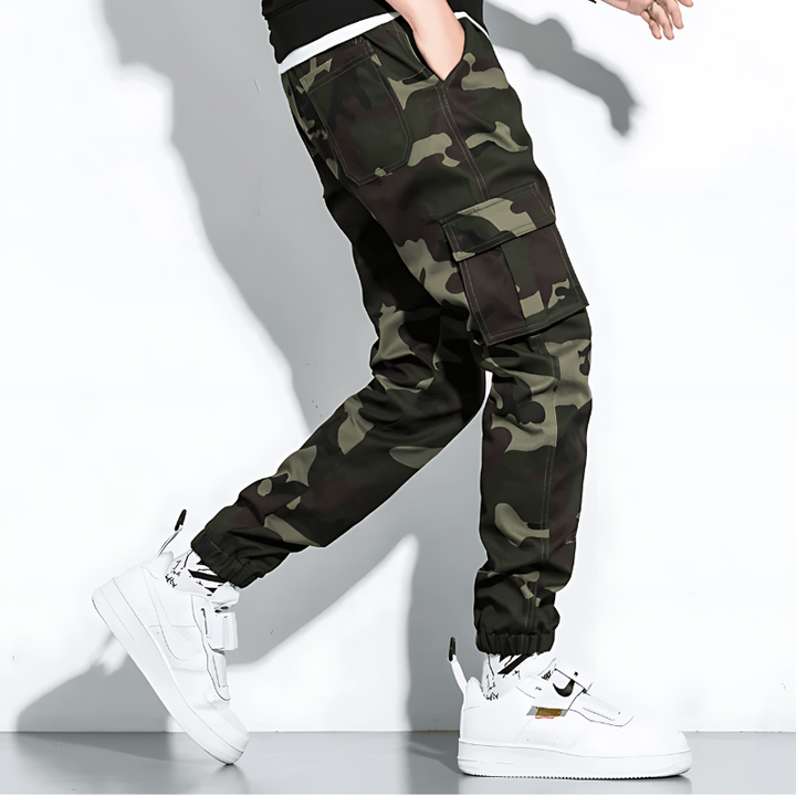 Men's Camo Cargo Pants – Relaxed Fit