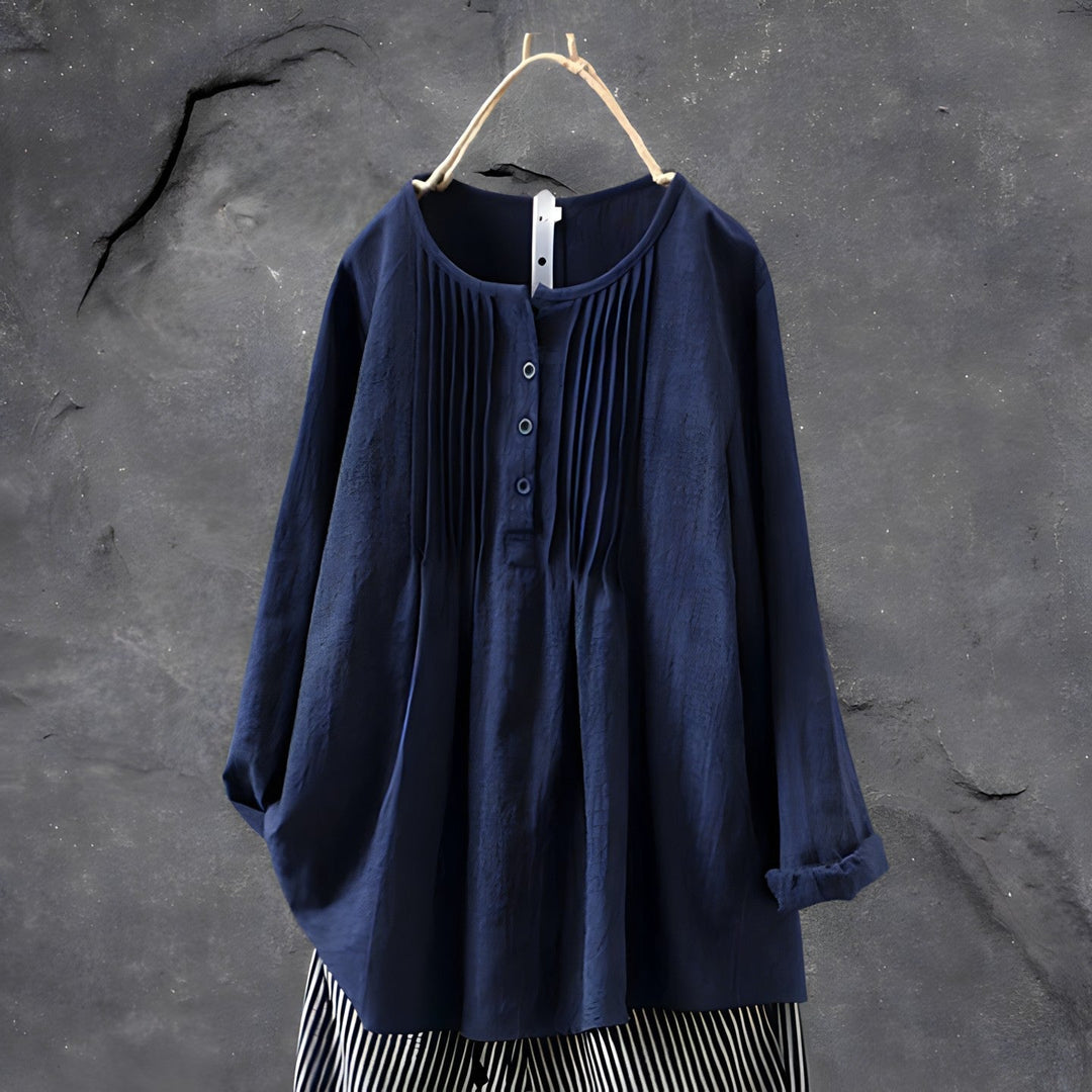 Emma Tummy Covering Tunic Blouse-HighTouch