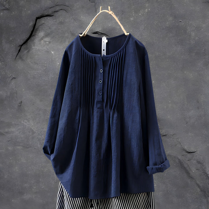 Emma Tummy Covering Tunic Blouse-HighTouch