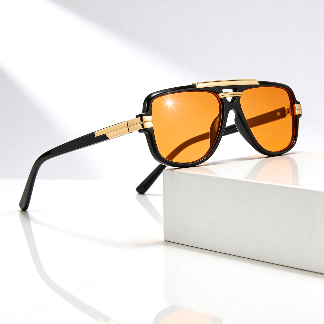 Men's Aviator Sunglasses – UV400 Oversized Style