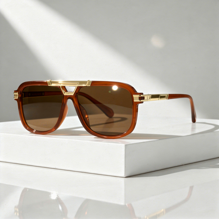 Men's UV400 Oversized Square Sunglasses – Gradient