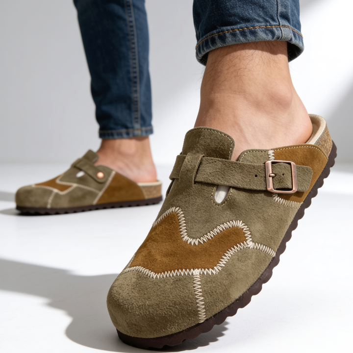 Men's Laurent Clogs – Cushioned Arch Support Shoes