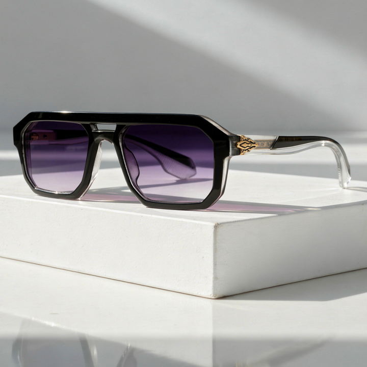 Unisex Oval Sunglasses with UV400 Protection