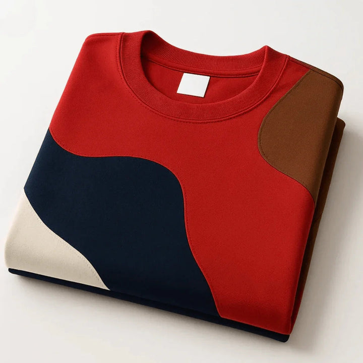 Men's Color Block T-Shirt – Casual Everyday Style