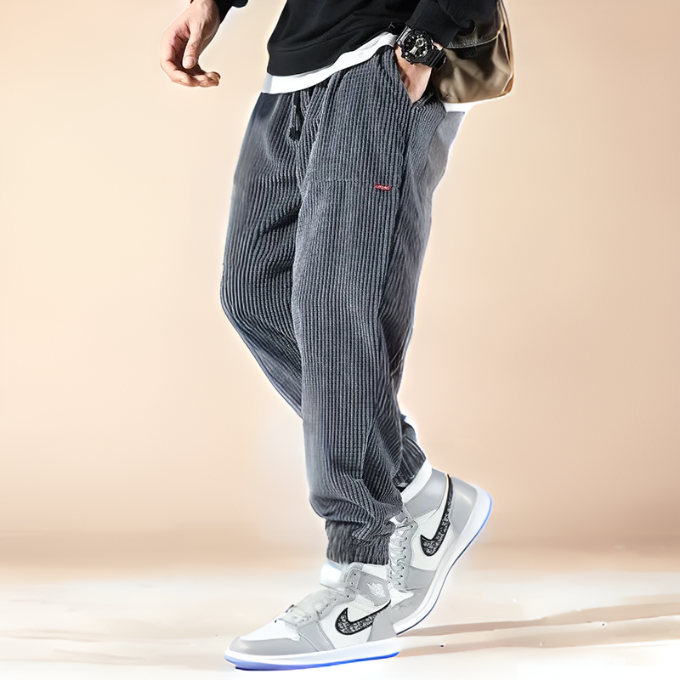 Men's Corduroy Sweatpants – Relaxed Fit