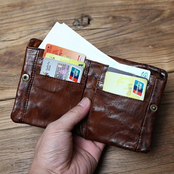 Men's Full-Grain Leather Wallet – Flintfold