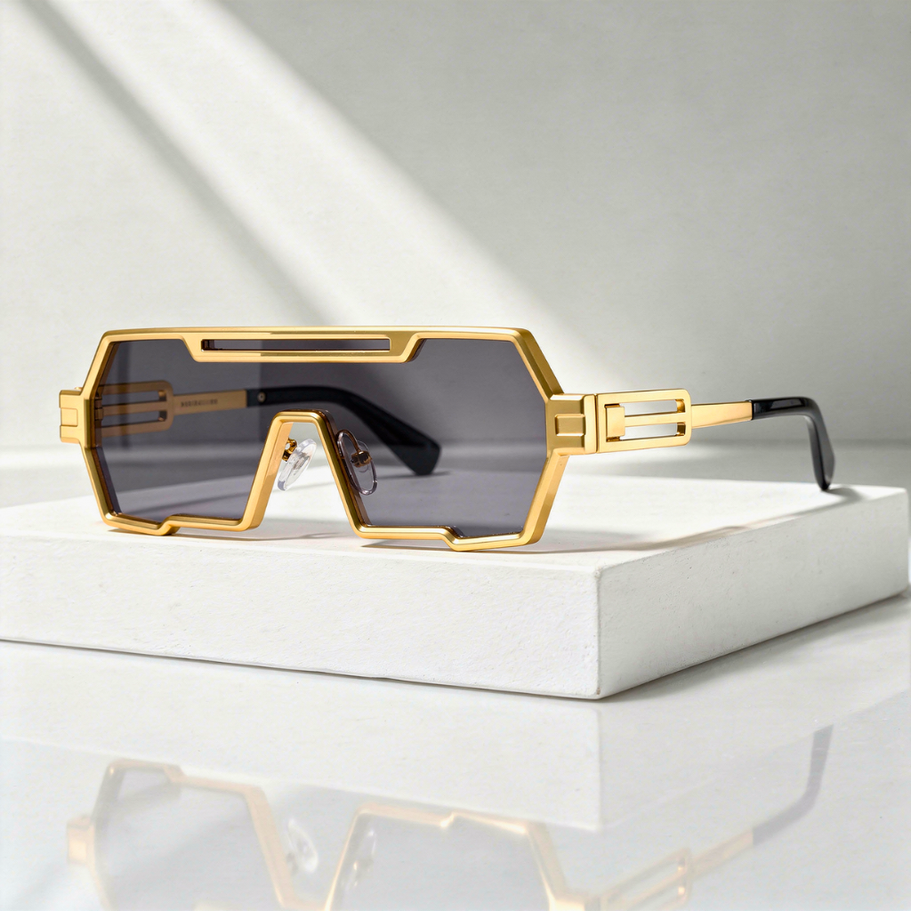 Men's Shield Sunglasses with UV400 Protection