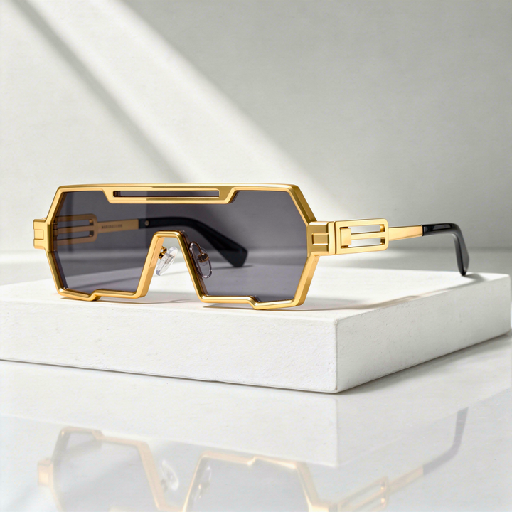 Men's Shield Sunglasses with UV400 Protection