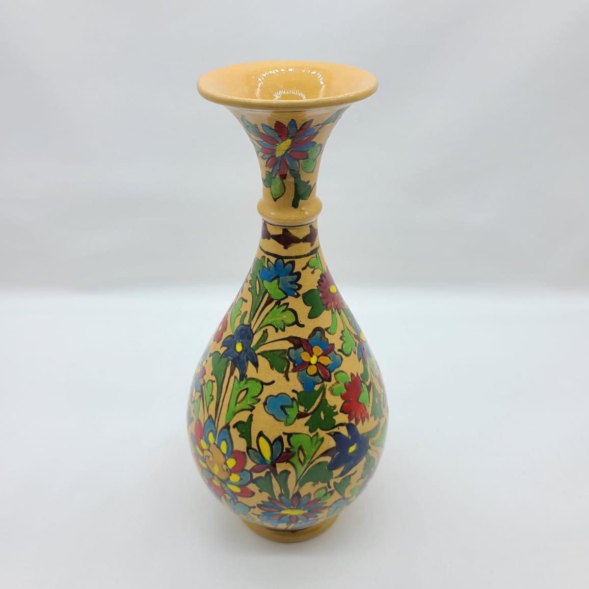 Ceramic Flower Round Vase