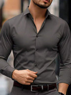 Men’s Casual Stretch Cardigan Jacket – Comfortable Everyday Style-HighTouch