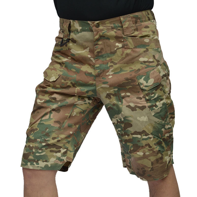 Men’s IX7 Tactical Cargo Shorts – Outdoor Improved Multi-Pocket Shorts
