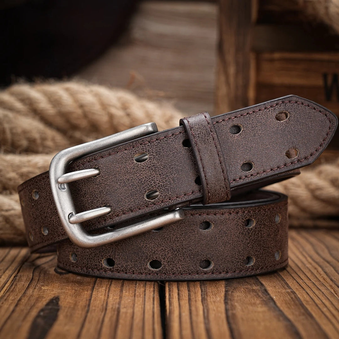 Men's Distressed Leather Belt – Dakota