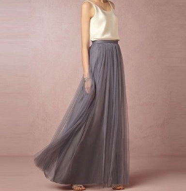 Women Maxi Long Skirt-HighTouch