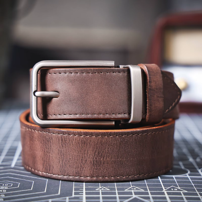 Men's Full-Grain Leather Belt – Buckhorn