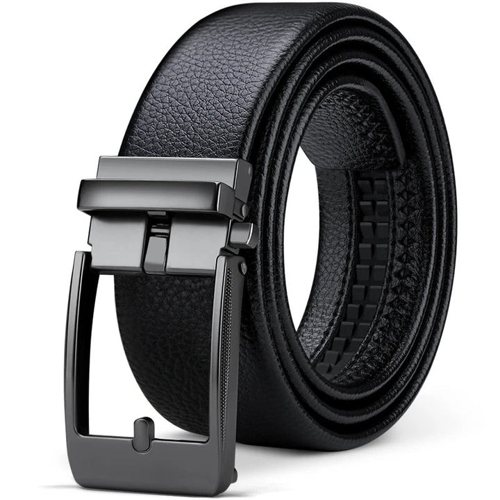 Men's 100% Cowhide Leather Belt | Durable Buckle