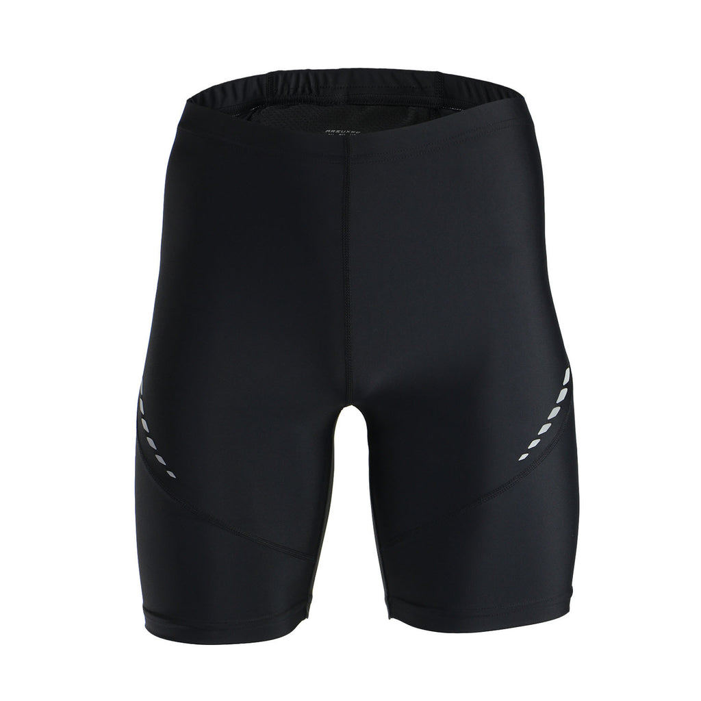 Reflective Performance Running Tights – Moisture-Wicking Fitness Pants