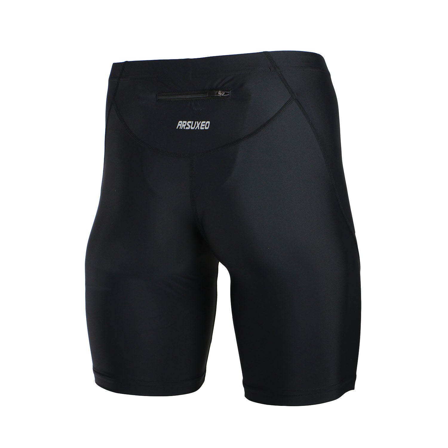 Reflective Performance Running Tights – Moisture-Wicking Fitness Pants