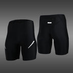 Reflective Performance Running Tights – Moisture-Wicking Fitness Pants
