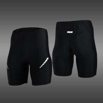Reflective Performance Running Tights – Moisture-Wicking Fitness Pants