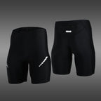 Reflective Performance Running Tights – Moisture-Wicking Fitness Pants