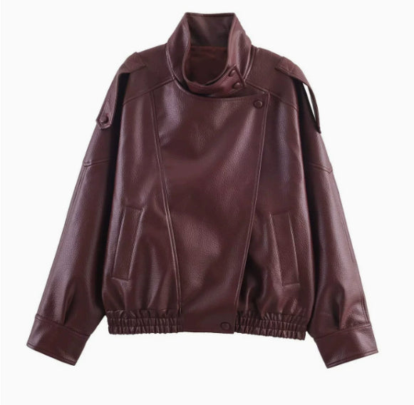 Women’s Relaxed Fit Streetwear Jacket – Casual Urban Style-HighTouch