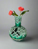 Glazed Green Flower Pot - HighTouch 