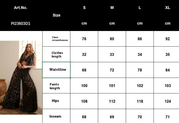 Solid Color Cutout Midriff Outfit Deep V-neck Sleeveless Split Two-piece Set-HighTouch
