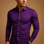Men’s Velvet Cardigan Sweater – Soft Long Sleeve Casual Style-HighTouch