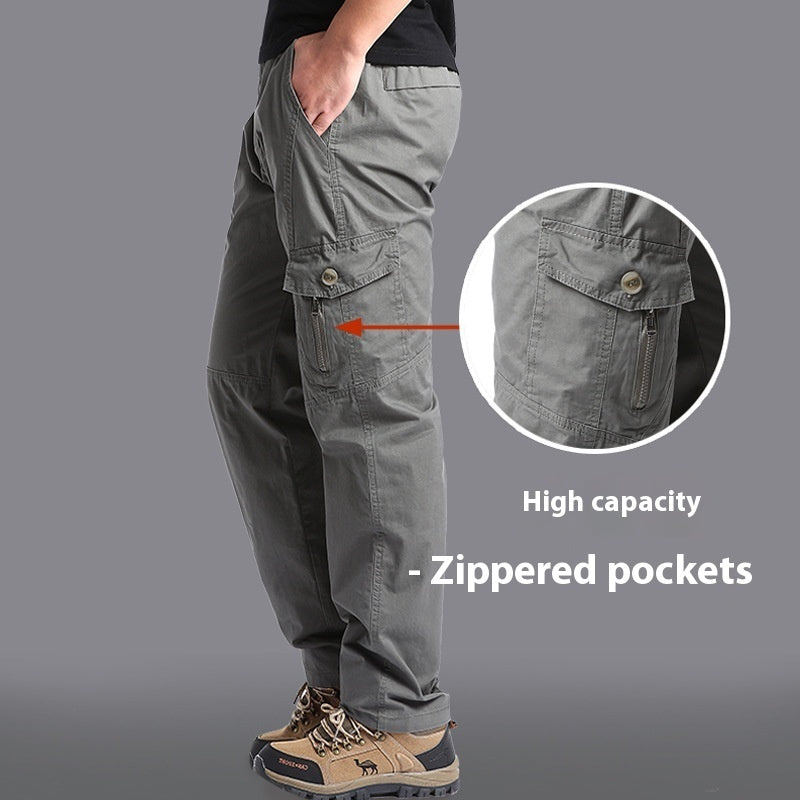 Loose Straight Casual Men's Summer Overalls-HighTouch