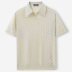 Fashion Dovetail Collar Tencel Men's Casual Sweater-HighTouch