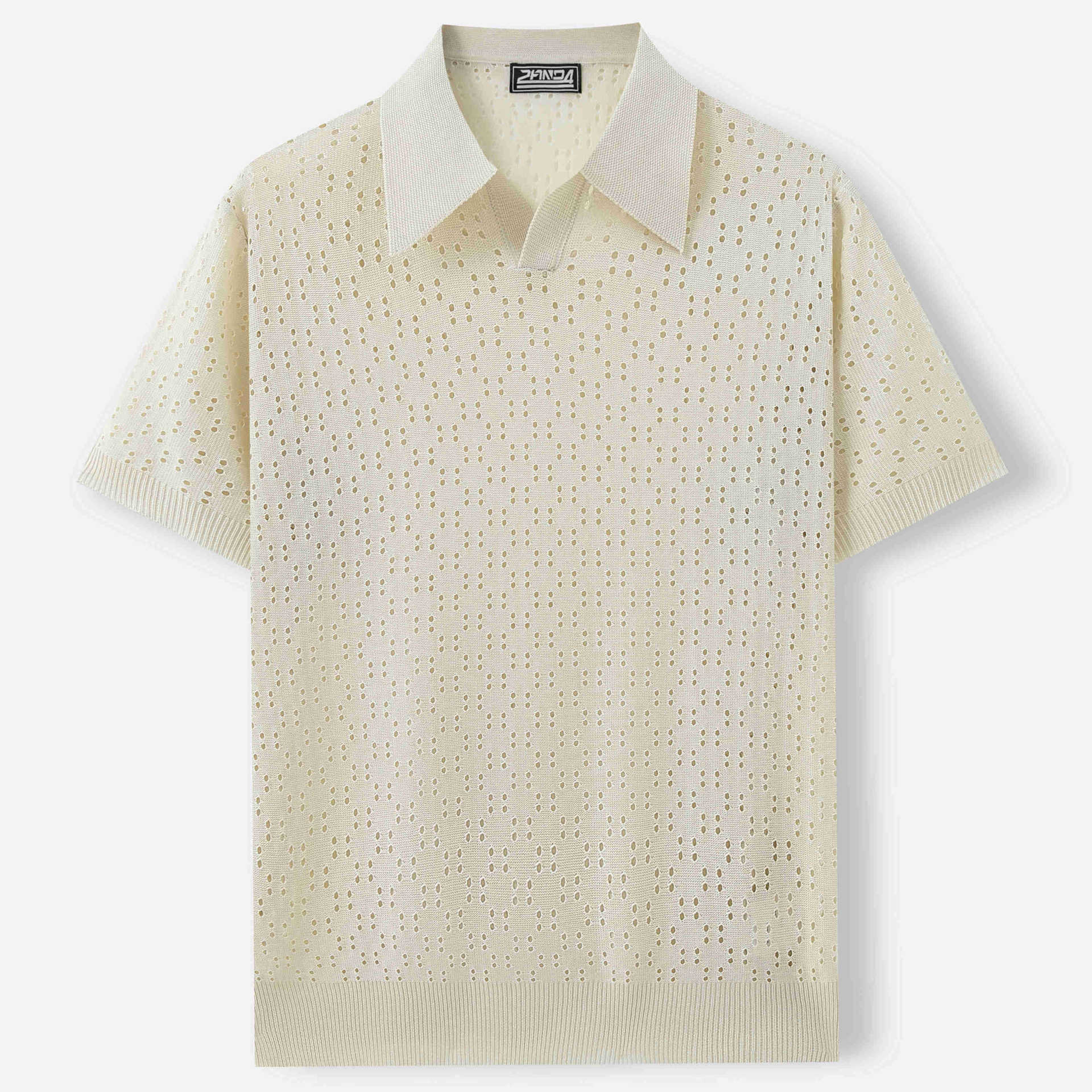 Fashion Dovetail Collar Tencel Men's Casual Sweater-HighTouch