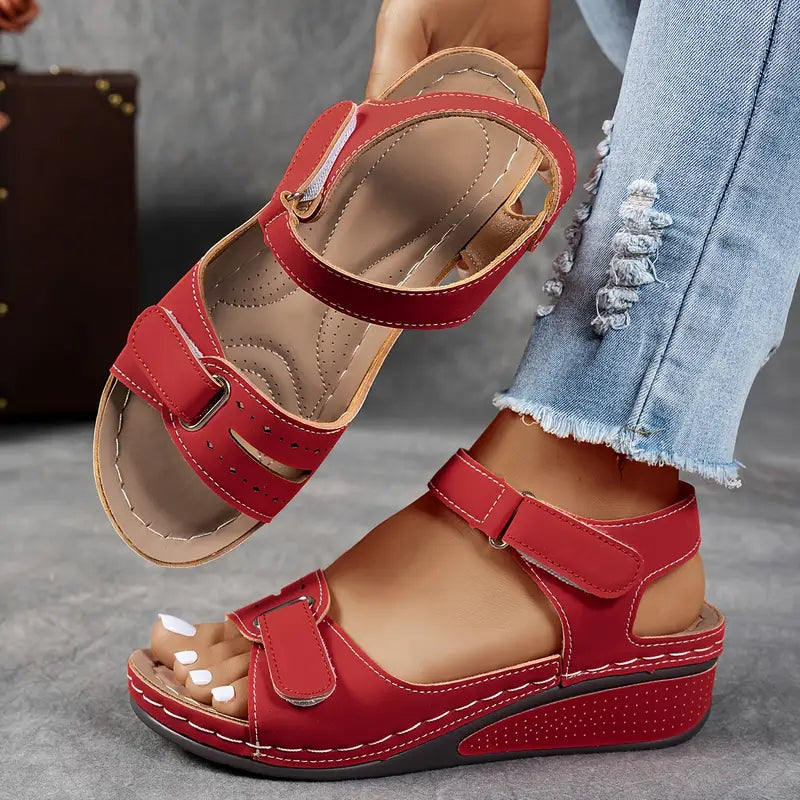 Nina| Orthopedic Sandals with Wedge Heel