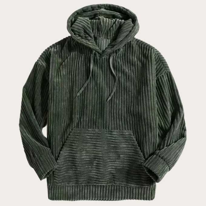 Men's Corduroy Hoodie – Soft Casual Layer