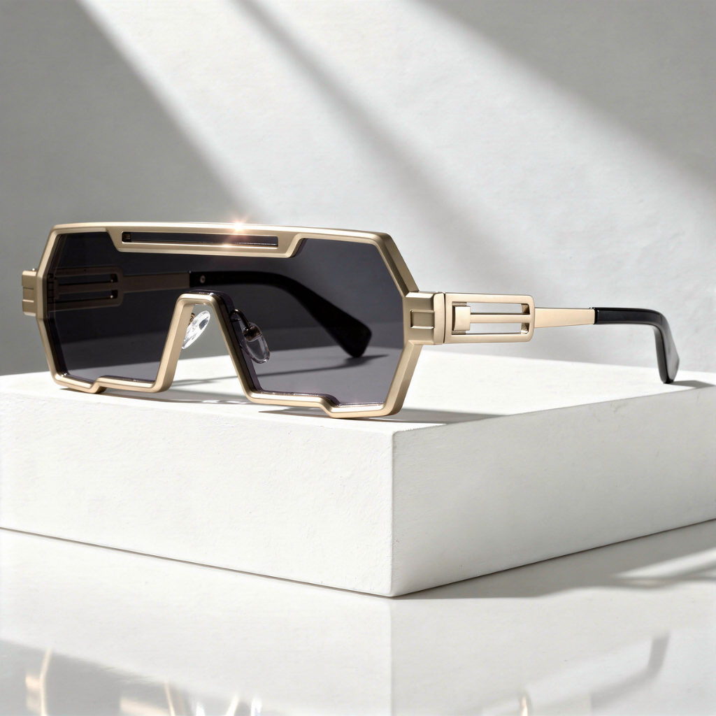 Men's Shield Sunglasses with UV400 Protection