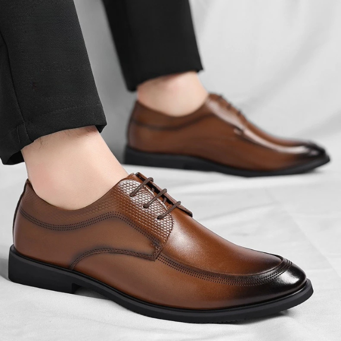 Men's Leather Dress Shoes – Brooksford