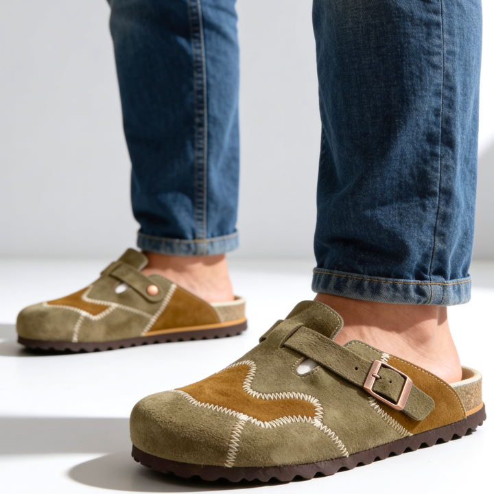 Men's Laurent Clogs – Cushioned Arch Support Shoes