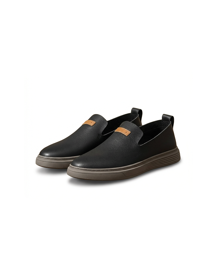 Men's Leather Loafers – Harbor Casual Slip-Ons