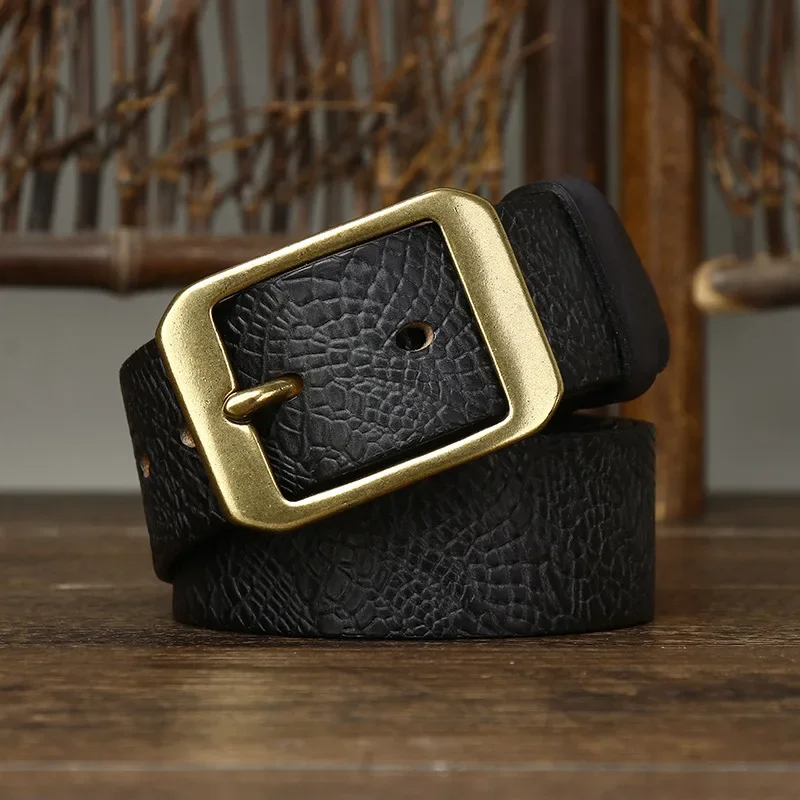 Men's Handcrafted Cowhide Leather Belt