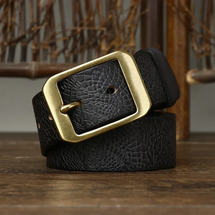 Men's Handcrafted Cowhide Leather Belt