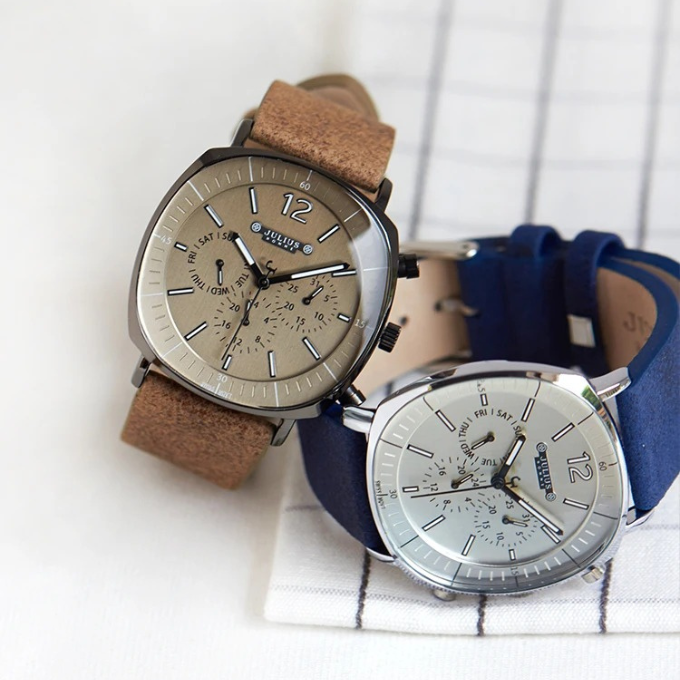 The Mason Edge Wristwatch - Modern Stainless Steel Mens Watch